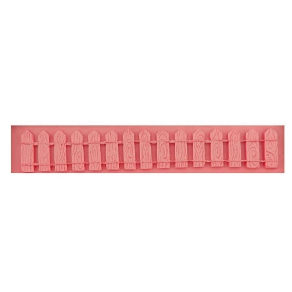 Czech Beads Exclusive Moule Clôture En Bois De Décoration De Jardin, 3D En Silicone De Chocolat Savon Gâteau, Fondant Gâteau, L' 2 Czech Beads Exclusive Moule Clôture En Bois De Décoration De Jardin, 3D En Silicone De Chocolat Savon Gâteau, Fondant Gâteau, L' – Image 2