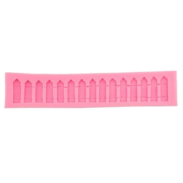 Czech Beads Exclusive Moule Clôture En Bois De Décoration De Jardin, 3D En Silicone De Chocolat Savon Gâteau, Fondant Gâteau, L' 3 Czech Beads Exclusive Moule Clôture En Bois De Décoration De Jardin, 3D En Silicone De Chocolat Savon Gâteau, Fondant Gâteau, L' – Image 3
