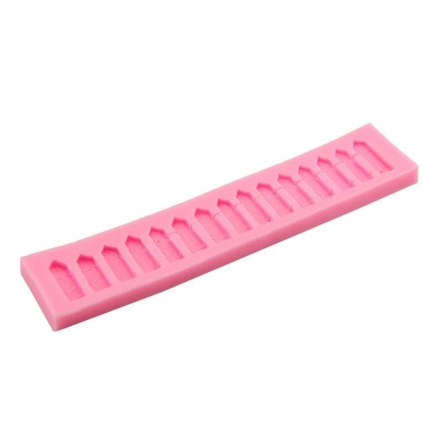Czech Beads Exclusive Moule Clôture En Bois De Décoration De Jardin, 3D En Silicone De Chocolat Savon Gâteau, Fondant Gâteau, L' 4 Czech Beads Exclusive Moule Clôture En Bois De Décoration De Jardin, 3D En Silicone De Chocolat Savon Gâteau, Fondant Gâteau, L' – Image 4