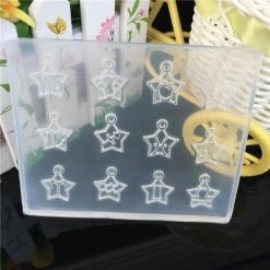 Alternative view of Czech Beads Exclusive Moule Les Signes Du Zodiaque Constellation D'Étoiles De Pendentifs, De La 3D En Silicone De Chocolat Savon