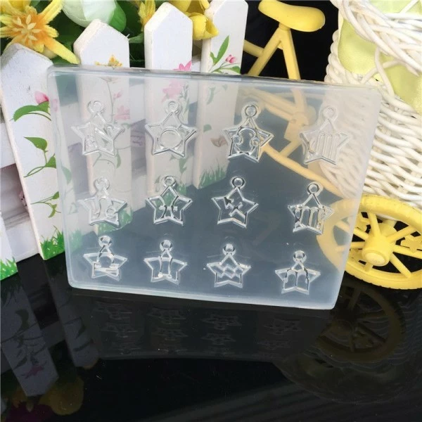 Czech Beads Exclusive Moule Les Signes Du Zodiaque Constellation D'Étoiles De Pendentifs, De La 3D En Silicone De Chocolat Savon 4 Czech Beads Exclusive Moule Les Signes Du Zodiaque Constellation D'Étoiles De Pendentifs, De La 3D En Silicone De Chocolat Savon – Image 4