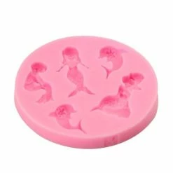 Czech Beads Exclusive Moule Sirène Filles Dauphins, 3D En Silicone De Chocolat Savon Gâteau, Fondant Gâteau, L'Argile De Résine, -Boutique Rayher unnamed file 750