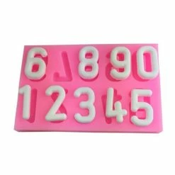Czech Beads Exclusive Moule Dessin Animé Nombres De L'Alphabet Anniversaire, 3D En Silicone De Chocolat Savon Gâteau, Fondant Gâ