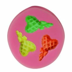 Czech Beads Exclusive Moule Gaufre à La Crème Glacée Maison De Poupée Fée De Jardin De La Nourriture, De La 3D En Silicone De Ch