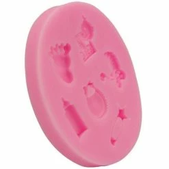 Czech Beads Exclusive Moule Douche De Bébé Mélanger De Nouveau-nés, 3D En Silicone De Chocolat Savon Gâteau, Fondant Gâteau, L'A -Boutique Rayher unnamed file 780