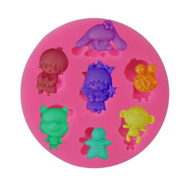 Czech Beads Exclusive Moule Mélange Enfants Jouet Maison De Poupée En Peluche Enfants, 3D En Silicone De Chocolat Savon Gâteau, 1 Czech Beads Exclusive Moule Mélange Enfants Jouet Maison De Poupée En Peluche Enfants, 3D En Silicone De Chocolat Savon Gâteau,