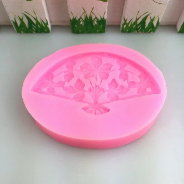 Czech Beads Exclusive Moule Fleur De Mode De Princesse Fan, 3D En Silicone De Chocolat Savon Gâteau, Fondant Gâteau, L'Argile De 5 Czech Beads Exclusive Moule Fleur De Mode De Princesse Fan, 3D En Silicone De Chocolat Savon Gâteau, Fondant Gâteau, L'Argile De – Image 5
