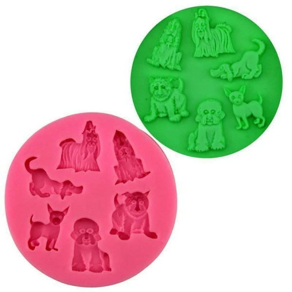 Czech Beads Exclusive Moule Mélange De Chien De Race Yorkshire, 3D En Silicone De Chocolat Savon Gâteau, Fondant Gâteau, L'Argil 1 Czech Beads Exclusive Moule Mélange De Chien De Race Yorkshire, 3D En Silicone De Chocolat Savon Gâteau, Fondant Gâteau, L'Argil