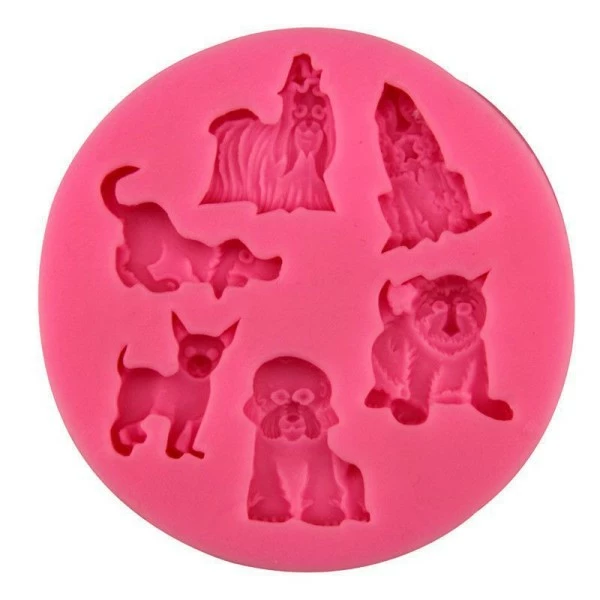 Czech Beads Exclusive Moule Mélange De Chien De Race Yorkshire, 3D En Silicone De Chocolat Savon Gâteau, Fondant Gâteau, L'Argil 3 Czech Beads Exclusive Moule Mélange De Chien De Race Yorkshire, 3D En Silicone De Chocolat Savon Gâteau, Fondant Gâteau, L'Argil – Image 3