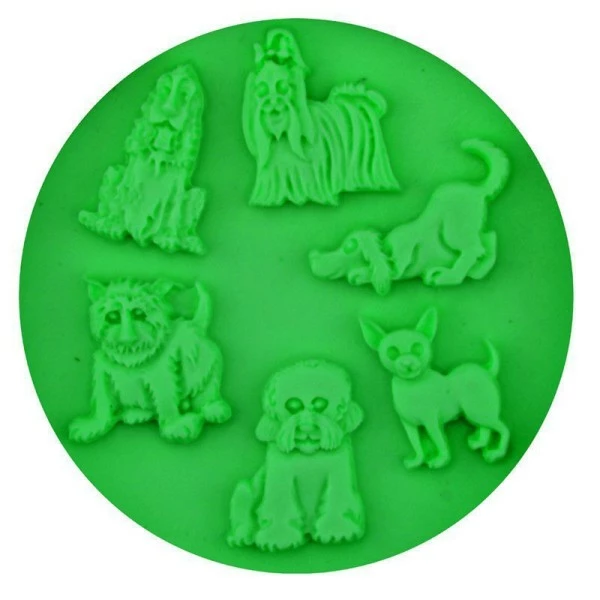Czech Beads Exclusive Moule Mélange De Chien De Race Yorkshire, 3D En Silicone De Chocolat Savon Gâteau, Fondant Gâteau, L'Argil 5 Czech Beads Exclusive Moule Mélange De Chien De Race Yorkshire, 3D En Silicone De Chocolat Savon Gâteau, Fondant Gâteau, L'Argil – Image 5