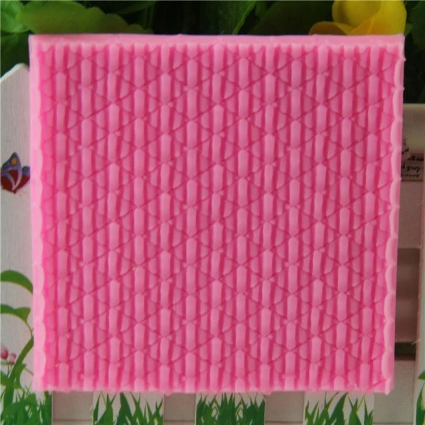 Czech Beads Exclusive Moule Tissu Net Motif De La Texture, De La 3D En Silicone De Chocolat Savon Gâteau, Fondant Gâteau, L'Argi 3 Czech Beads Exclusive Moule Tissu Net Motif De La Texture, De La 3D En Silicone De Chocolat Savon Gâteau, Fondant Gâteau, L'Argi – Image 3