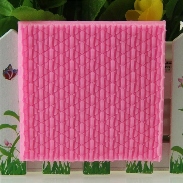 Czech Beads Exclusive Moule Tissu Net Motif De La Texture, De La 3D En Silicone De Chocolat Savon Gâteau, Fondant Gâteau, L'Argi 5 Czech Beads Exclusive Moule Tissu Net Motif De La Texture, De La 3D En Silicone De Chocolat Savon Gâteau, Fondant Gâteau, L'Argi – Image 5