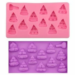 Czech Beads Exclusive Moule Happy Poo Sourire Emoji, 3D En Silicone De Chocolat Savon Gâteau, Fondant Gâteau, L'Argile De Résine