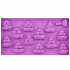 Czech Beads Exclusive Moule Happy Poo Sourire Emoji, 3D En Silicone De Chocolat Savon Gâteau, Fondant Gâteau, L'Argile De Résine -Boutique Rayher unnamed file 854