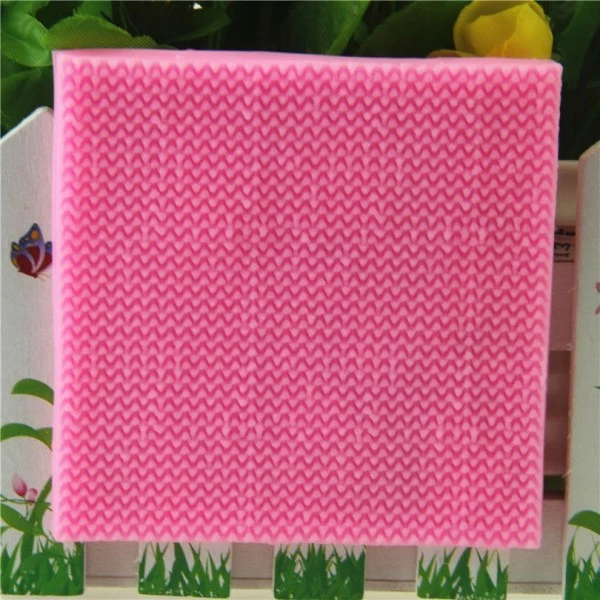 Czech Beads Exclusive Moule Tissu Tricoté Motif De La Texture, De La 3D En Silicone De Chocolat Savon Gâteau, Fondant Gâteau, L' 2 Czech Beads Exclusive Moule Tissu Tricoté Motif De La Texture, De La 3D En Silicone De Chocolat Savon Gâteau, Fondant Gâteau, L' – Image 2