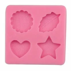 Alternative view of Czech Beads Exclusive Moule Mélange En Forme De Coeur Cookie, 3D En Silicone De Chocolat Savon Gâteau, Fondant Gâteau, L'Argile