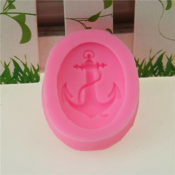 Czech Beads Exclusive Moule Ancre Camée Ovale Cabochon De Marine De La Mer, De La 3D En Silicone De Chocolat Savon Gâteau, Fonda 5 Czech Beads Exclusive Moule Ancre Camée Ovale Cabochon De Marine De La Mer, De La 3D En Silicone De Chocolat Savon Gâteau, Fonda – Image 5