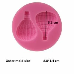 Czech Beads Exclusive Moule 2 Grands Ballons à Air, 3D En Silicone De Chocolat Savon Gâteau, Fondant Gâteau, L'Argile De Résine, -Boutique Rayher unnamed file 918