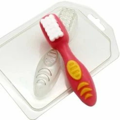 Czech Beads Exclusive 1pc Brosse à Dents En Plastique De Savon La Fabrication Du Chocolat De Gypse Moule De Qualité Alimen