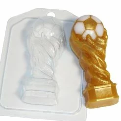 Czech Beads Exclusive 1pc Coupe De Football De Sport En Plastique De Savon La Fabrication Du Chocolat De Gypse Moule De Qu