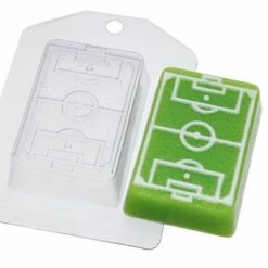 Czech Beads Exclusive 1pc, Terrain De Football De Sport En Plastique De Savon La Fabrication Du Chocolat De Gypse Moule De