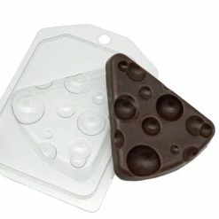 Czech Beads Exclusive Moule 1pc Triangle Au Fromage Et Au Chocolat De La Nourriture En Plastique De Savon La Fabrication Du Choc