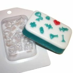 Czech Beads Exclusive Moule 1pc Médecin Gommages Médicaux Choses, Cadeau Pour L'Infirmière Médecin En Plastique De Savon La Fabr