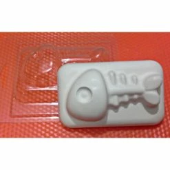 Alternative view of Czech Beads Exclusive Moule 1pc Poisson Squelette De La Plage De La Mer Du Marin En Plastique Fabrication De Savon De Cire Choco