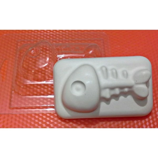 Czech Beads Exclusive Moule 1pc Poisson Squelette De La Plage De La Mer Du Marin En Plastique Fabrication De Savon De Cire Choco 2 Czech Beads Exclusive Moule 1pc Poisson Squelette De La Plage De La Mer Du Marin En Plastique Fabrication De Savon De Cire Choco – Image 2